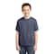 JERZEES® Dri-Power® Heathered Youth 50/50 Cotton/Poly T-Shirt